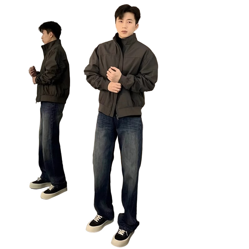 Stand Collar Trainer Jacket