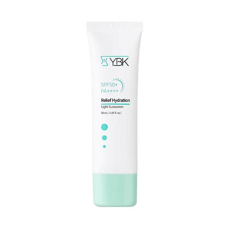 YBK Sunscreen is clear, moisturizing and refreshing, non-greasy, dry oily skin lotion, skin nourishing cream