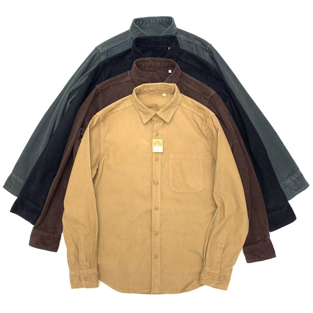 Heavyweight Corduroy Utility Overshirt