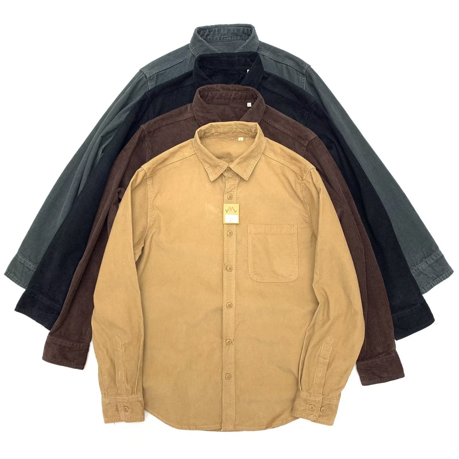 Heavyweight Corduroy Utility Overshirt