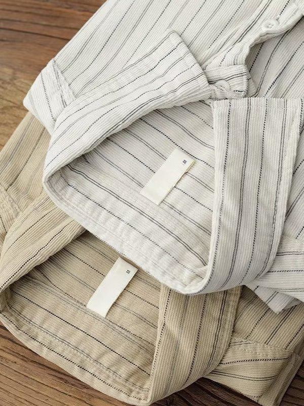 Striped Casual Long Sleeve Shirt