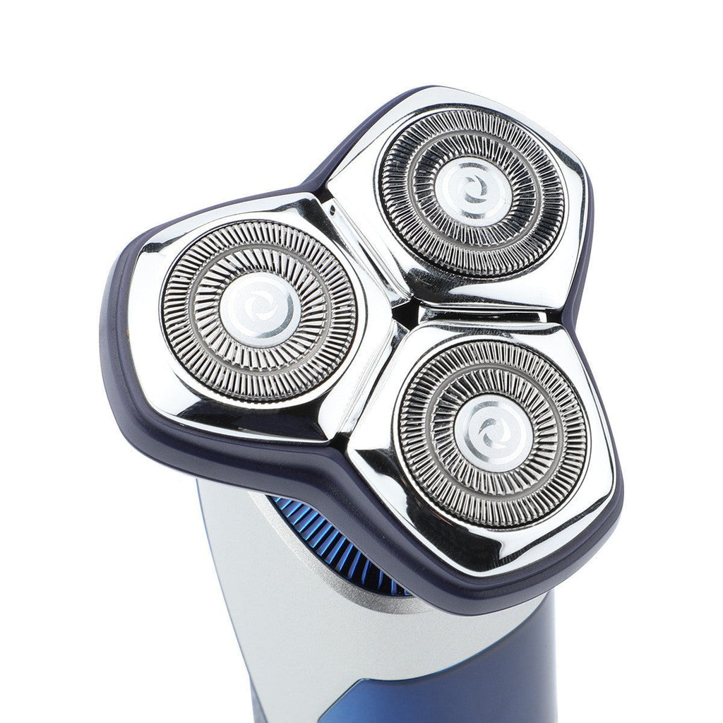 VGR328 Cross-border New Men's Shave LCD Digital Display IPX7 Washed Three-Head Floating Electric Shaver