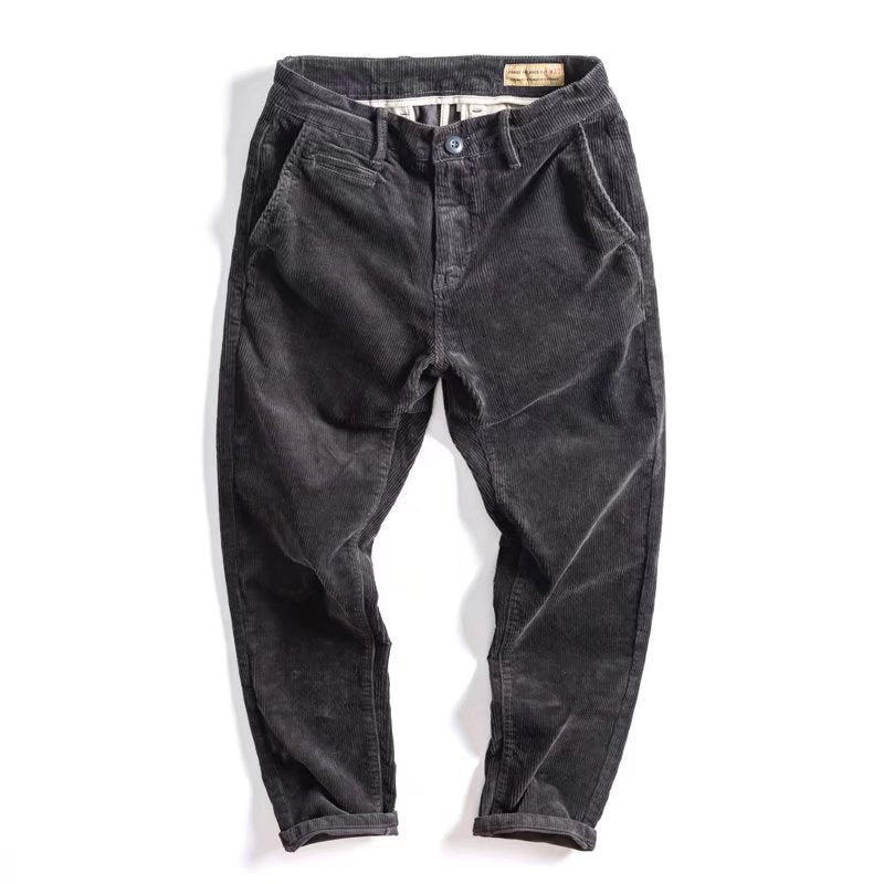 Corduroy Loose Fit Cargo Pants