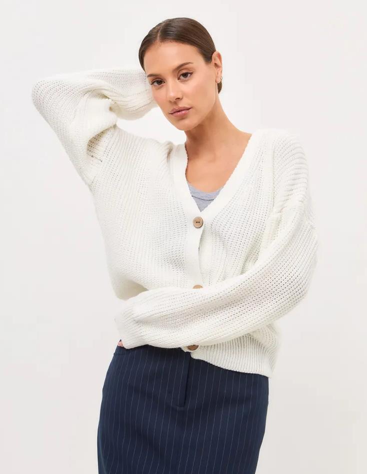 Urban Slouchy V Neck Cardigan
