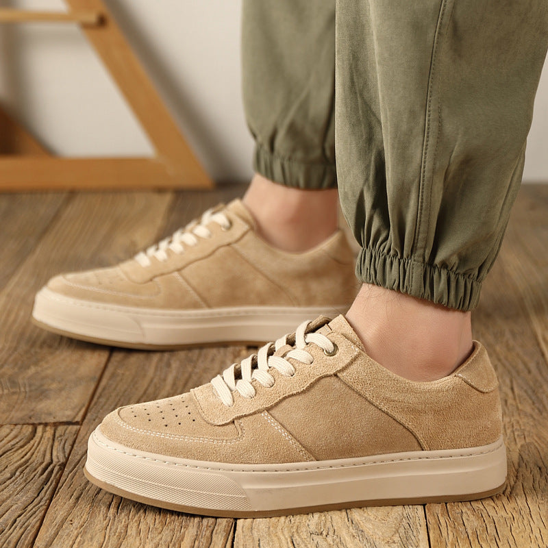 Suede Platform Sneakers