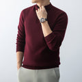 Men's Quarter-Zip Knit Pullover