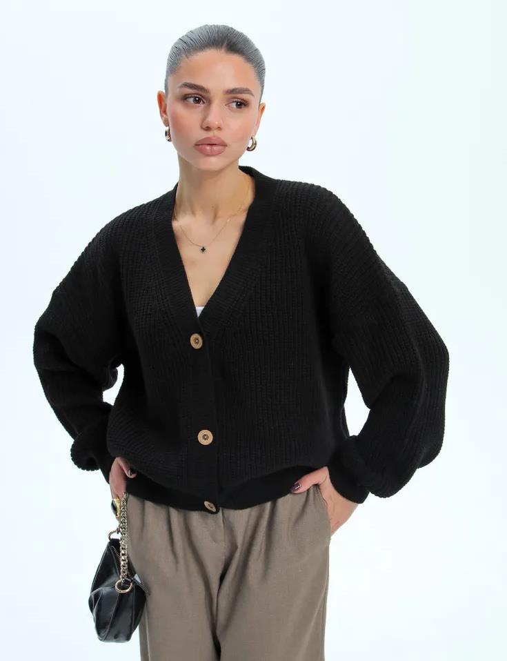 Urban Slouchy V Neck Cardigan