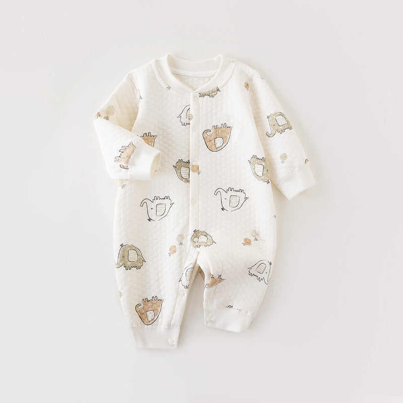Thick Cotton Baby Winter Jumpsuit