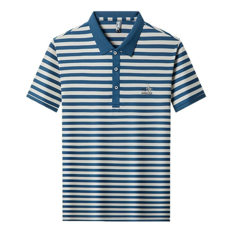Men’s Striped Leisure Polo