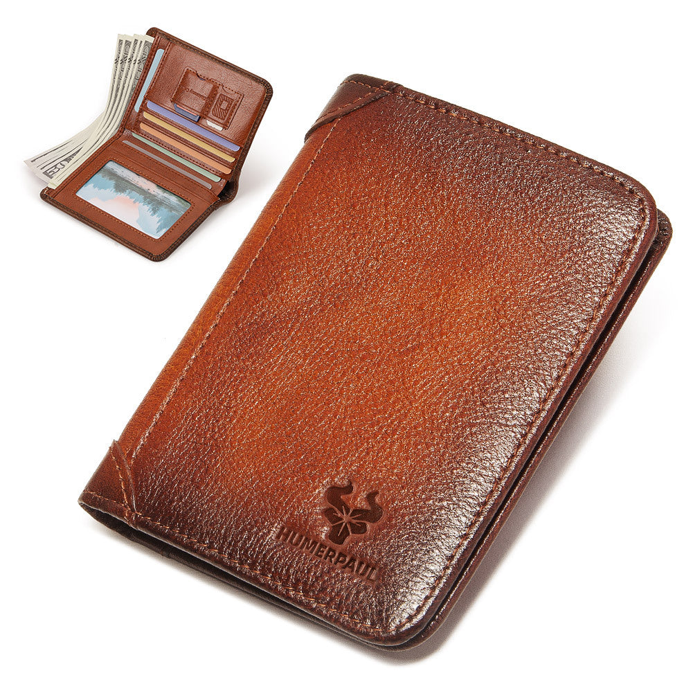 Humerpaul RFID Leather Wallet