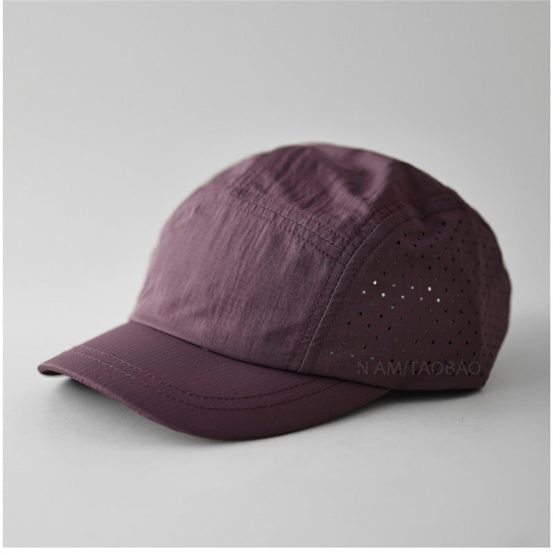 Quick Dry Perforated Five Panel Cap