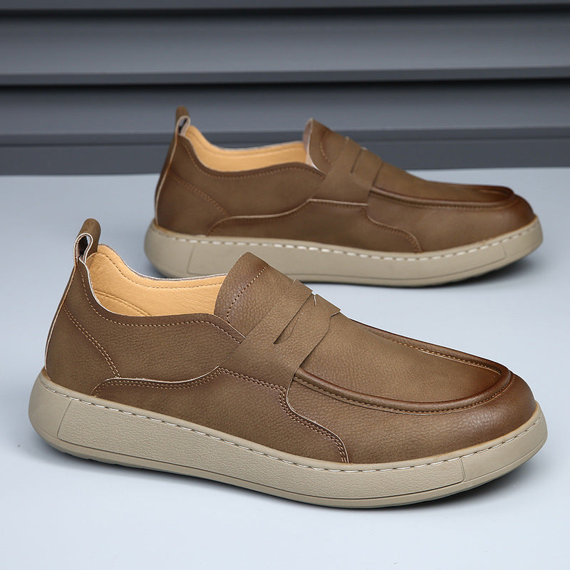 Soft-Soled Versatile Slip-On Loafers