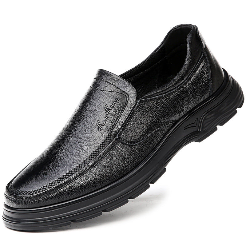 Men's Slip-On Leather Casual Loafers