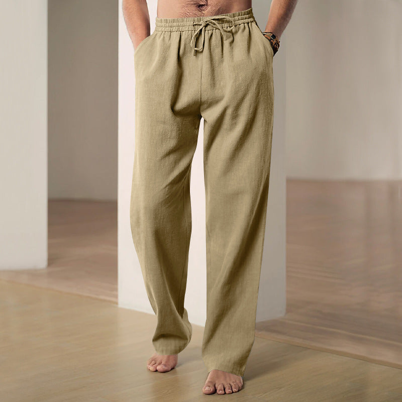Men's Loose-Fit Wide-Leg Trousers