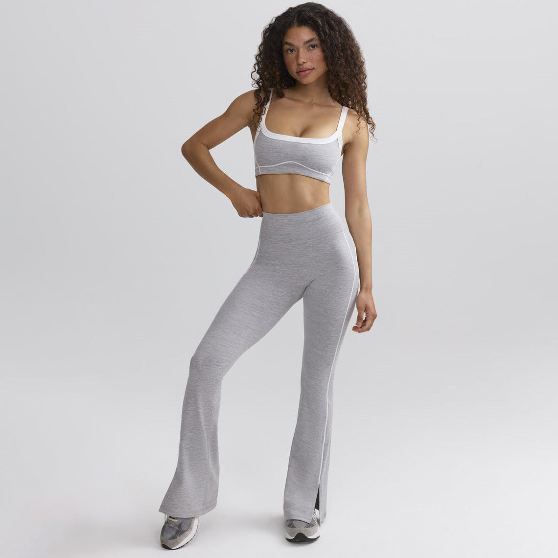 Crossover Yoga Flare Pants