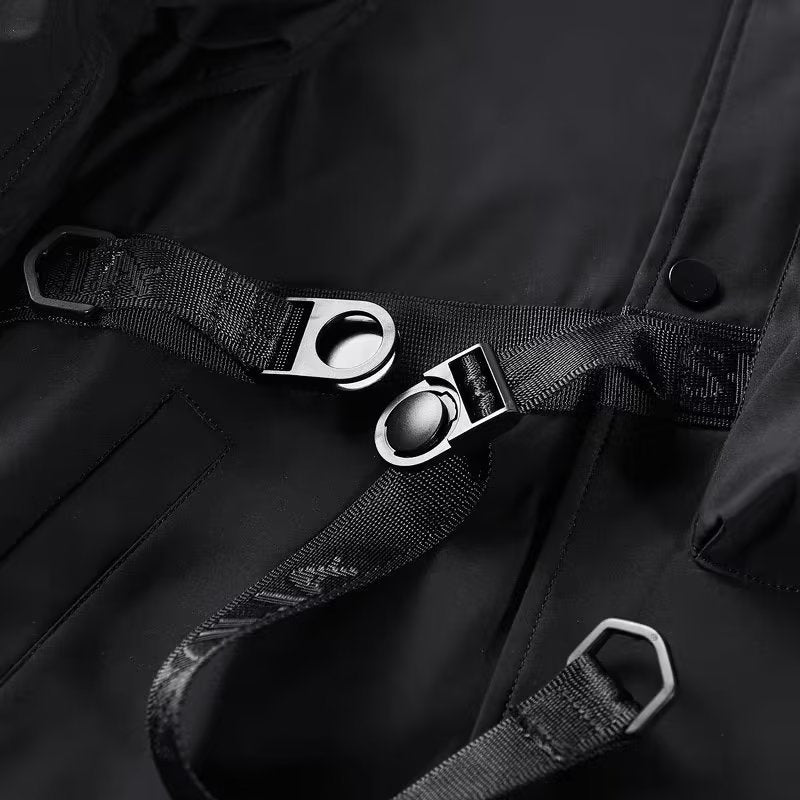 Oversized Techwear Flight Jacket