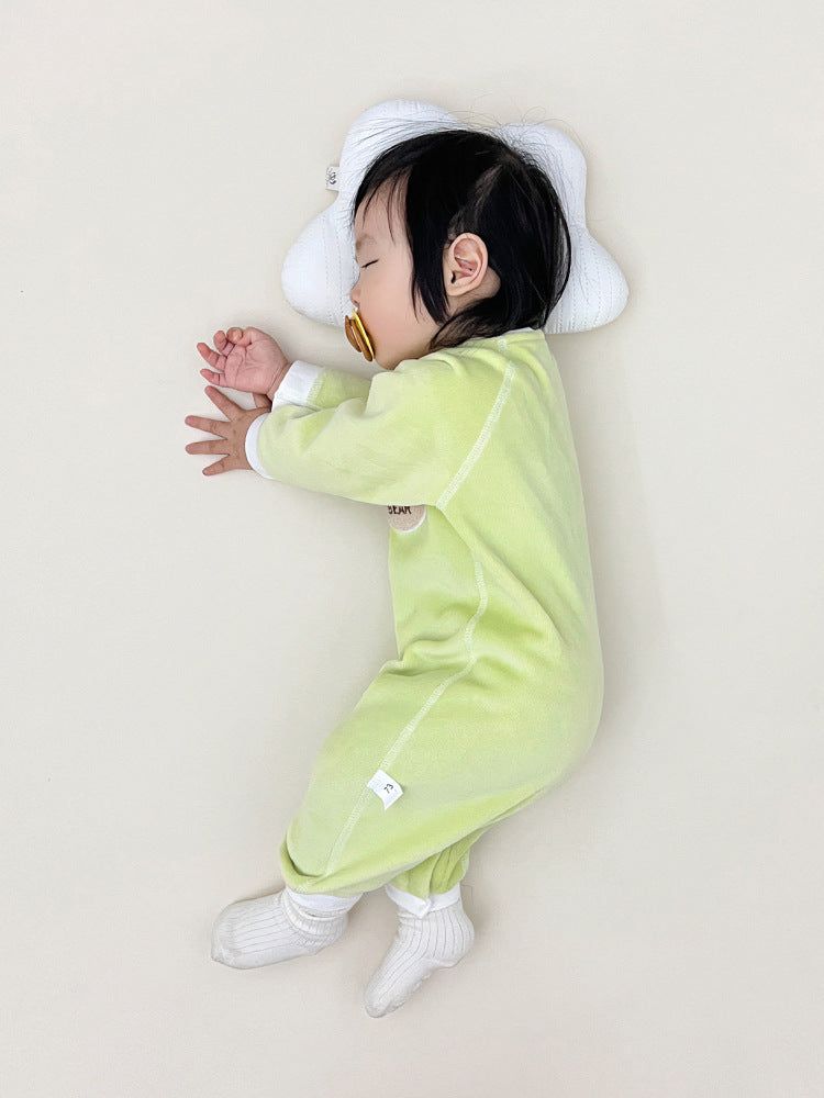 Velvet Baby Winter Onesie
