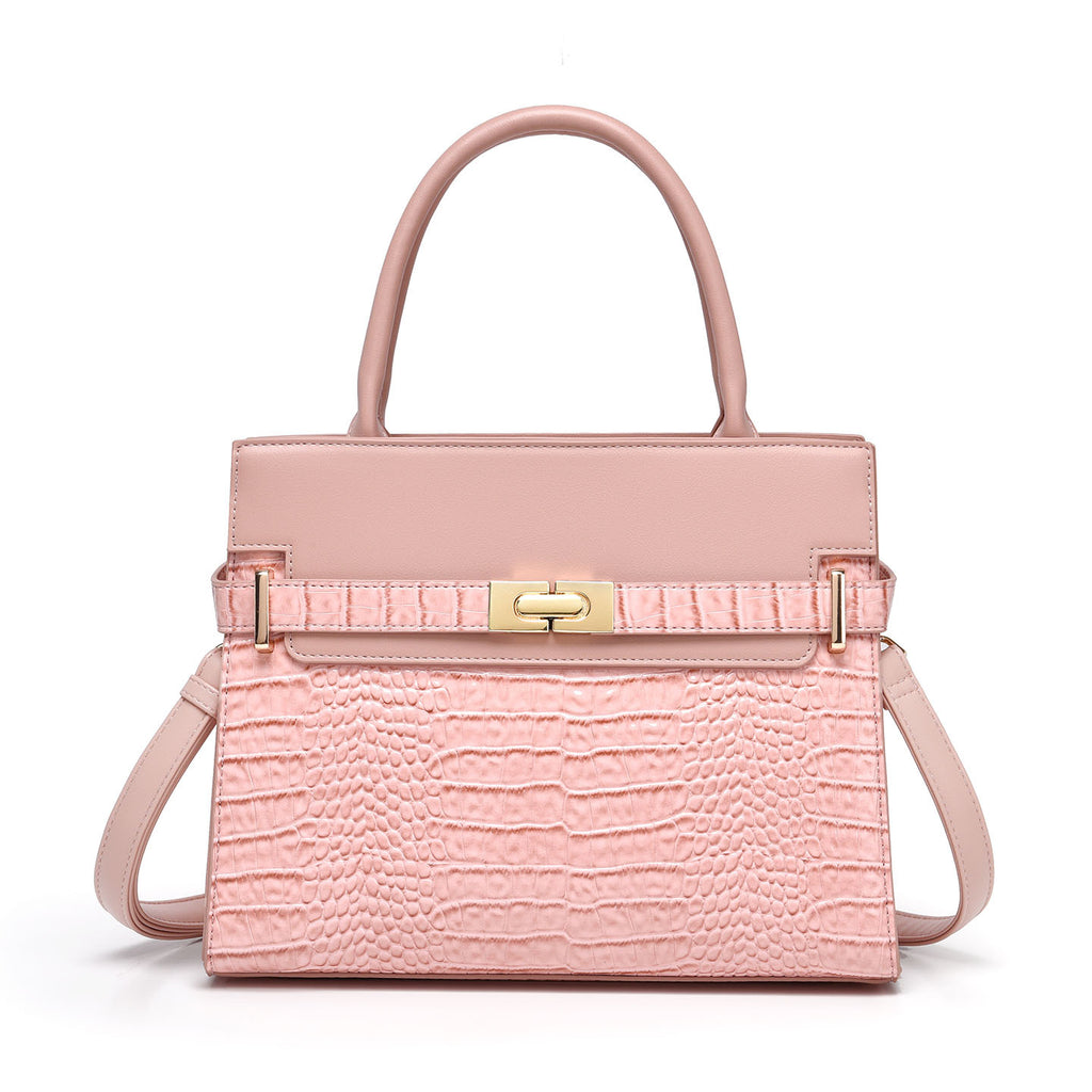 Crocodile-Texture  Handbag