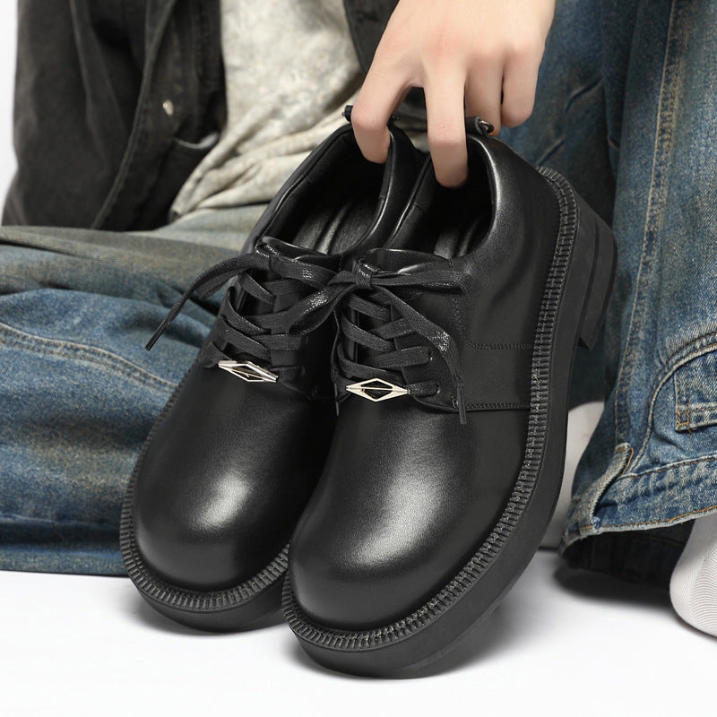 Chunky Platform Derby Shoes