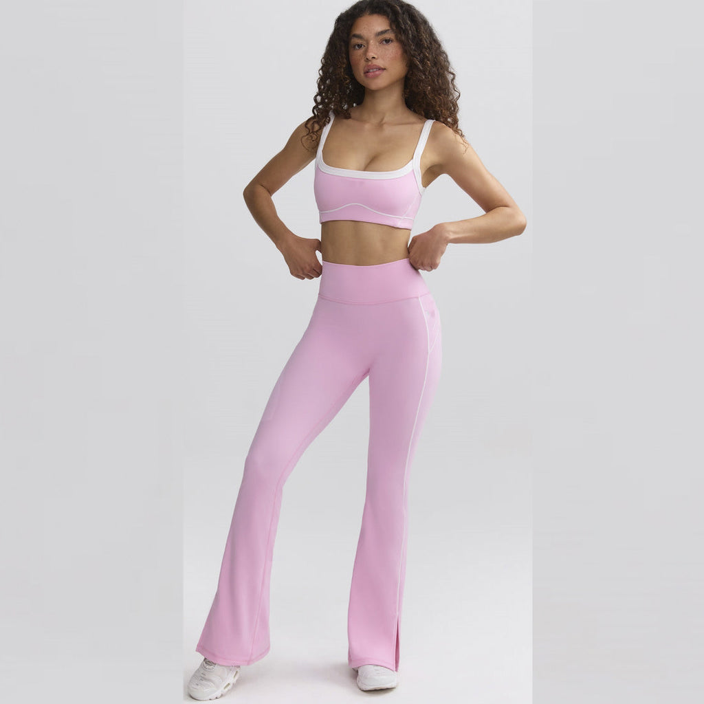 Crossover Yoga Flare Pants