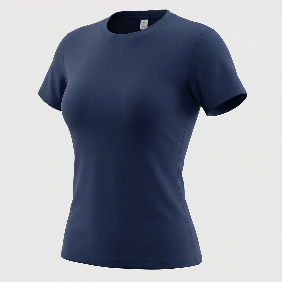 Slim-Fit Short-Sleeve Yoga Top