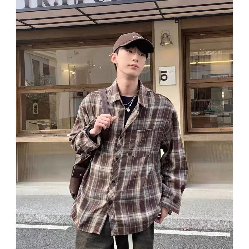 Vintage Plaid Overshirt