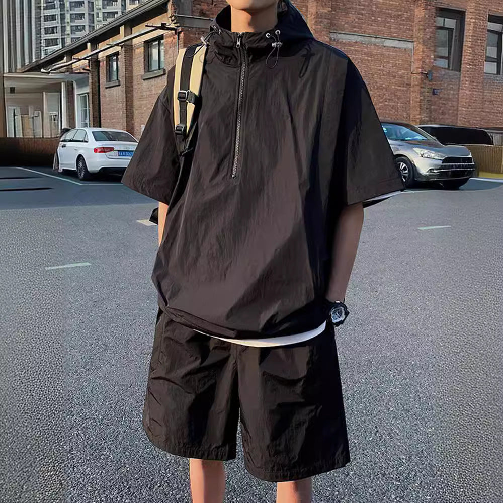 Casual Half-Zip Tracksuit