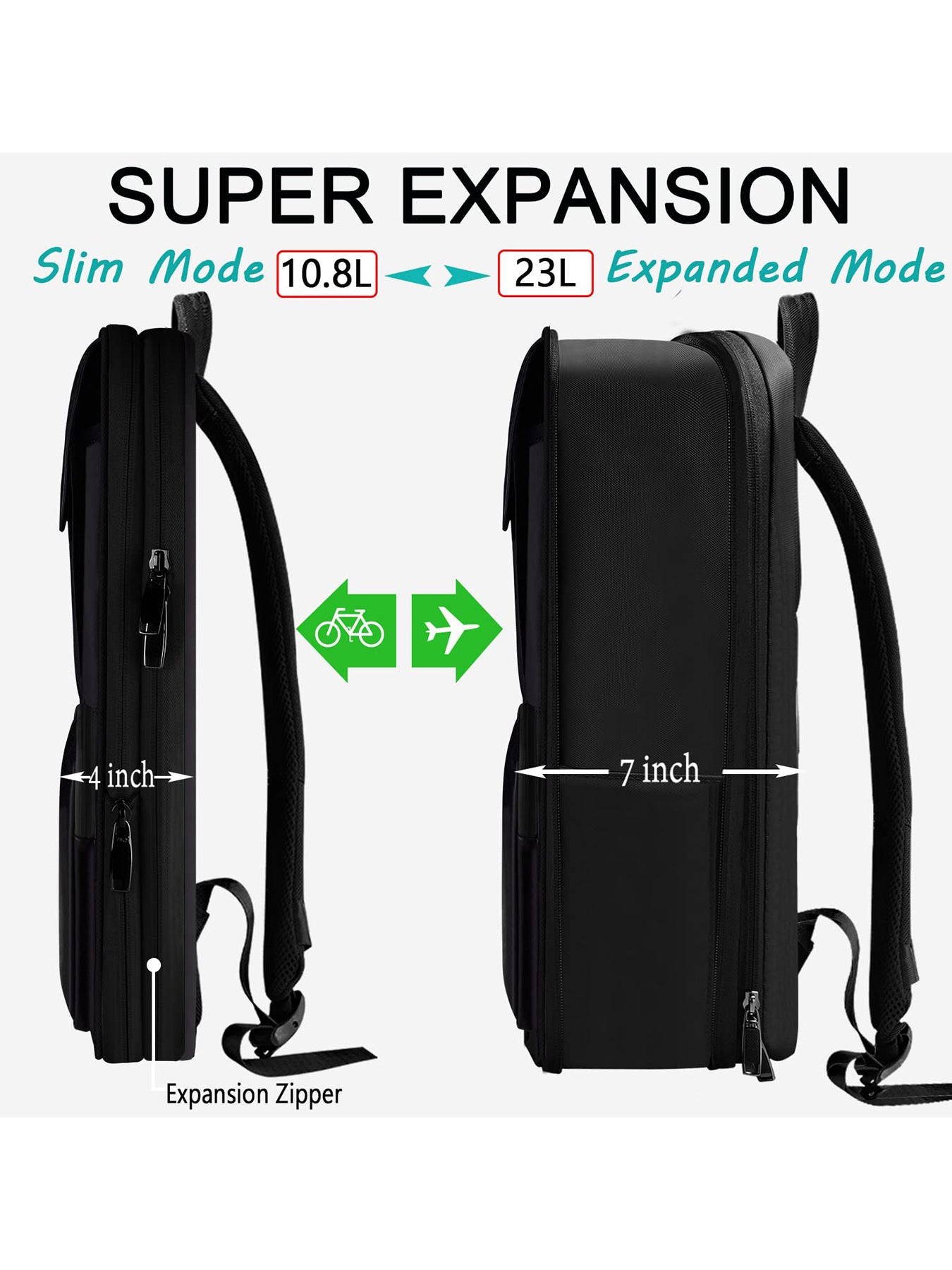 Architect Expandable Tech Backpack