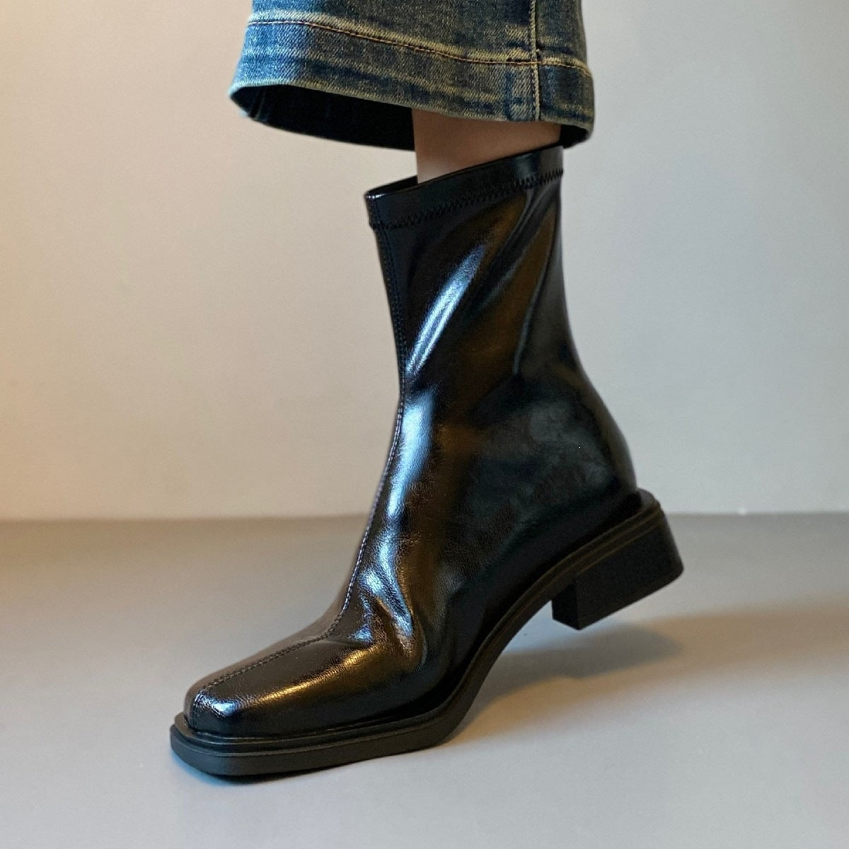 Leather Chelsea Ankle Boots