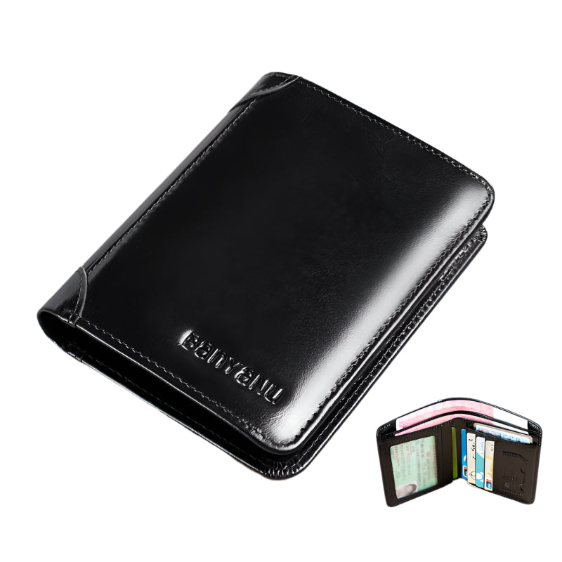 Men's Leather Bifold Wallet