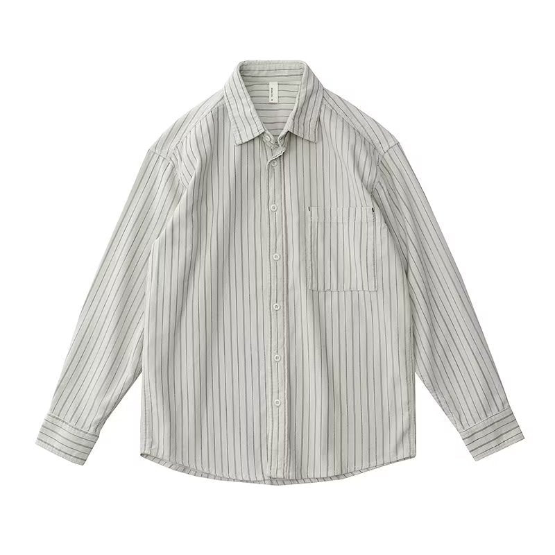 Striped Casual Long Sleeve Shirt