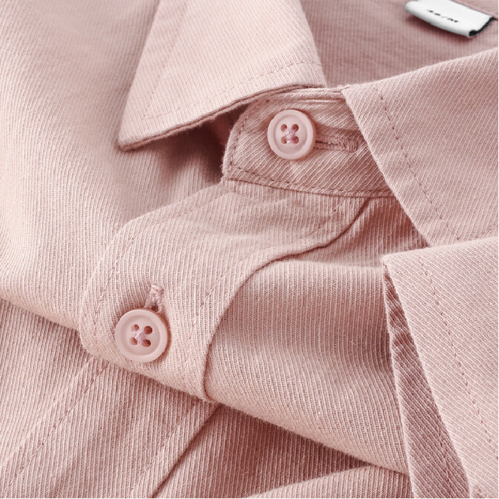Classic Cotton Button-Down Overshirt