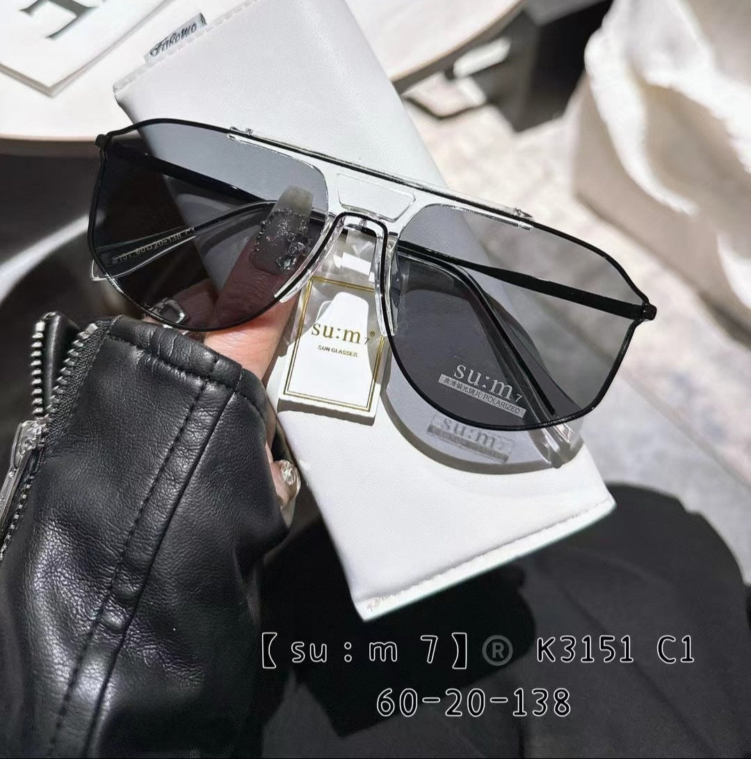 Celebrity Chain Aviator Sunglasses