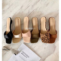 Square-Toe Wedge Slides