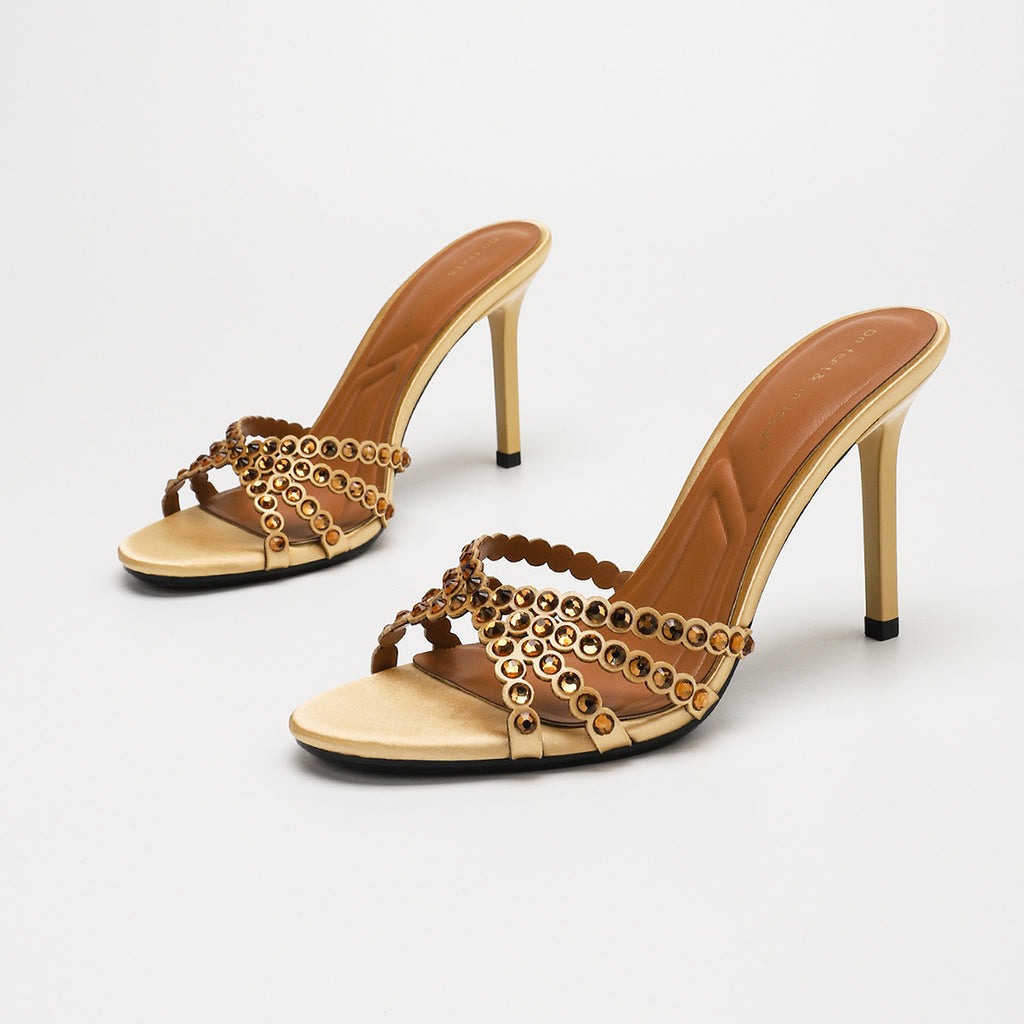 Rhinestone Wedding Stilettos