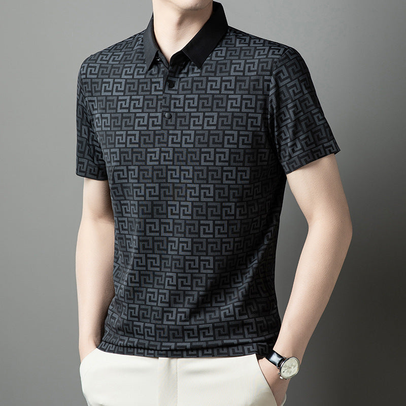 Seamless Monogram Tech Polo