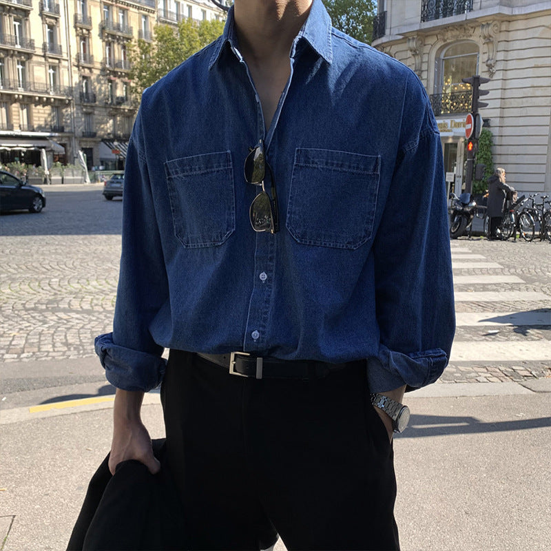 Premium Denim Shirt Jacket