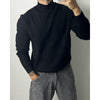 Small turtleneck sweater in black