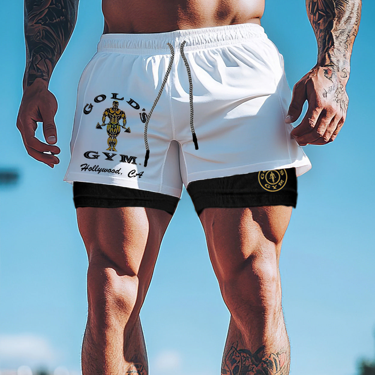 Layered Performance Shorts