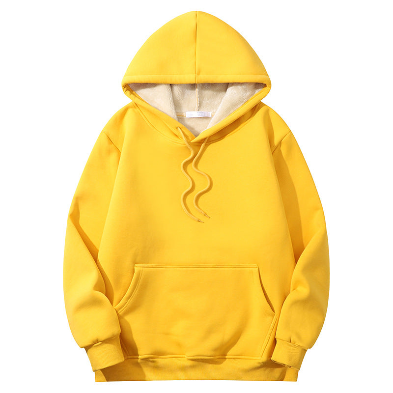 Lamb Wool Fleece Hoodie