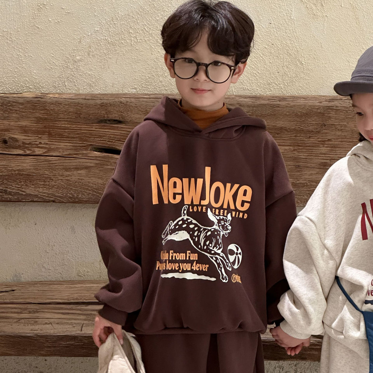 Kids' Fleece-Lined Hoodie and Pants Set