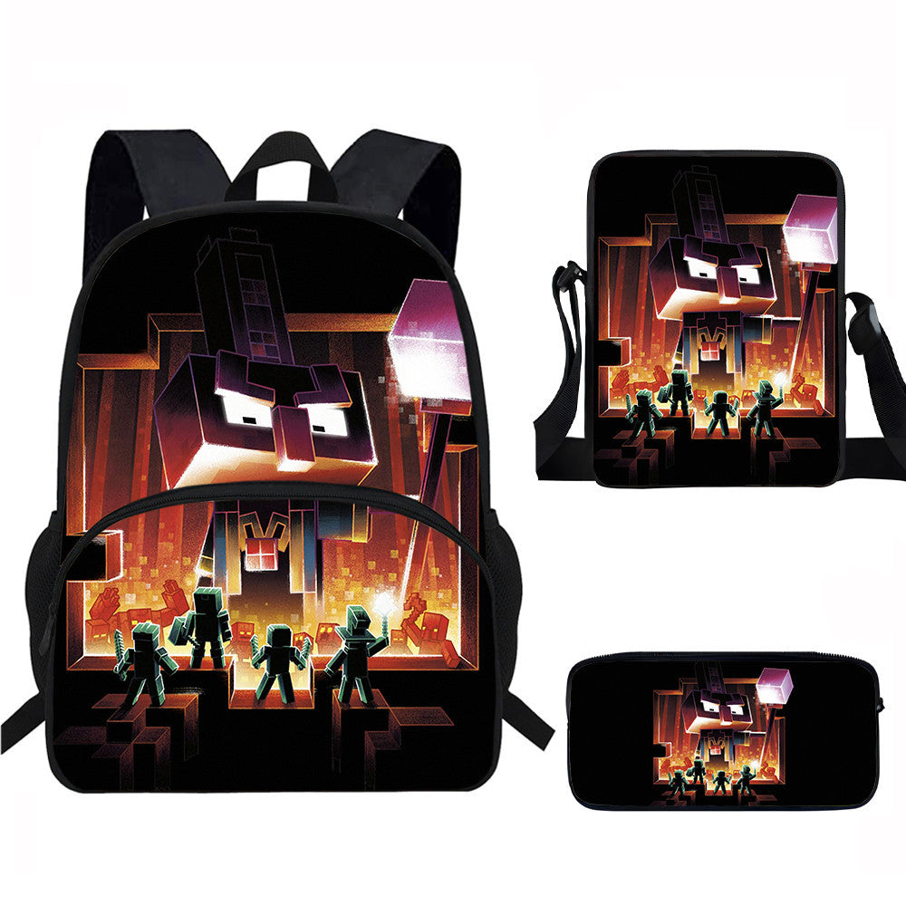 Minecraft Backpack Set