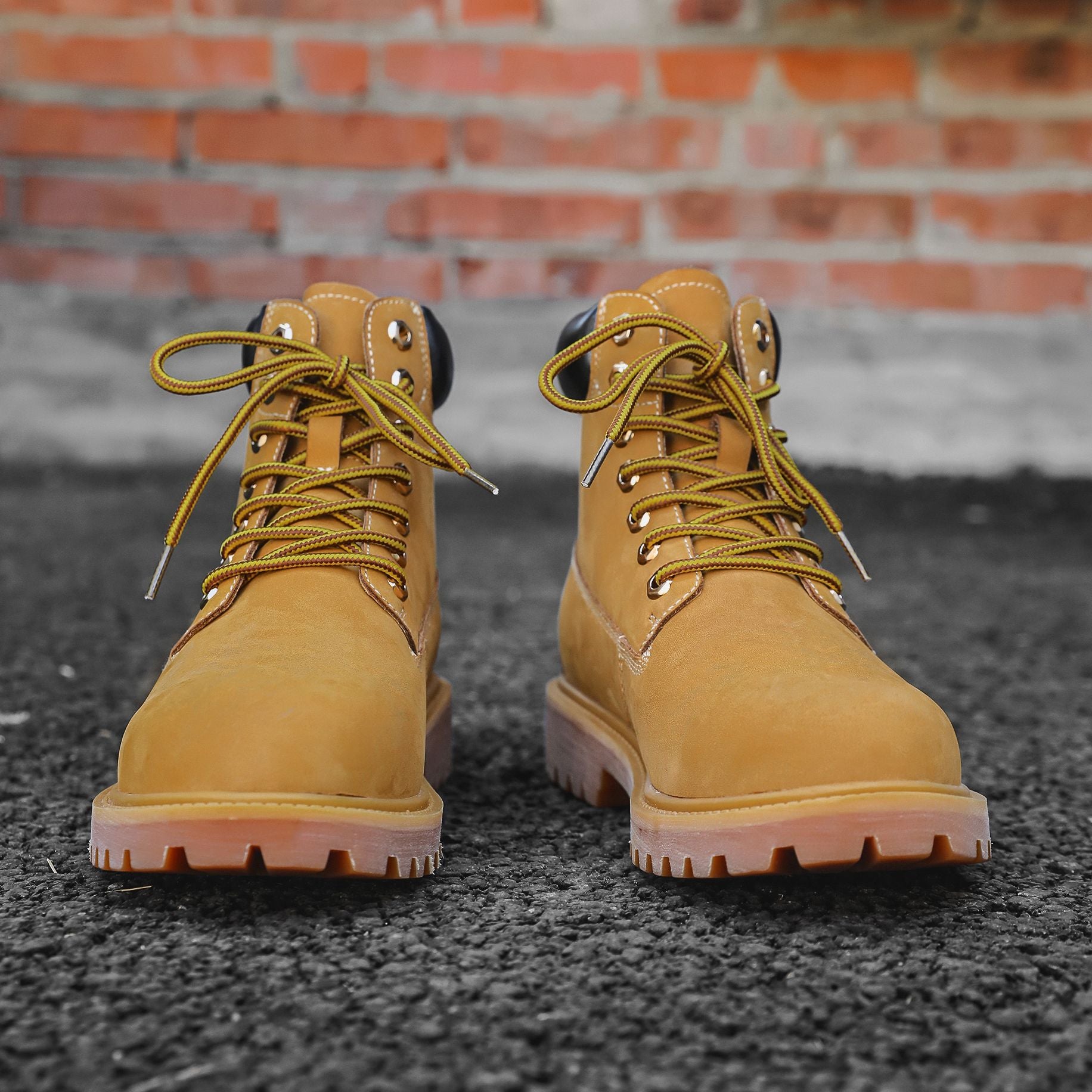Classic Leather Lug-Sole Work Boots