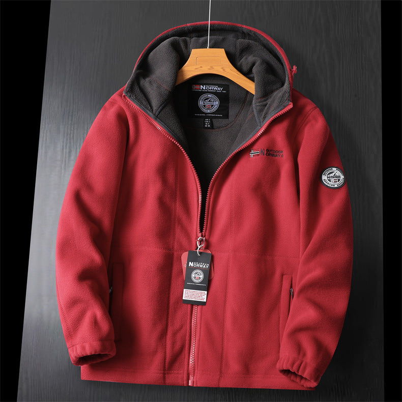 Fleece Lined Outdoor Jacket