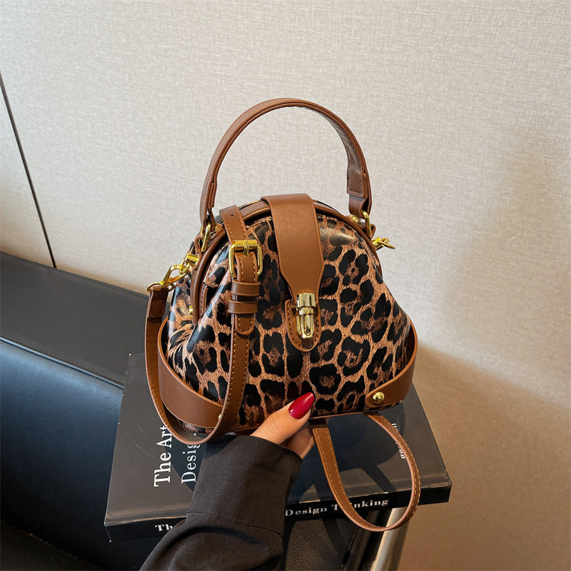 Textured Shoulder Handbag