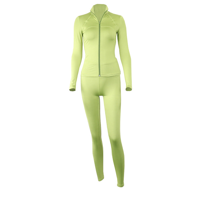 Zippered Jumpsuit Activewear