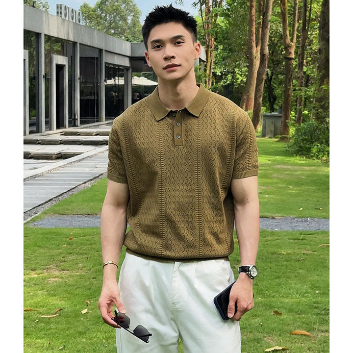 Premium Knit Polo Shirt