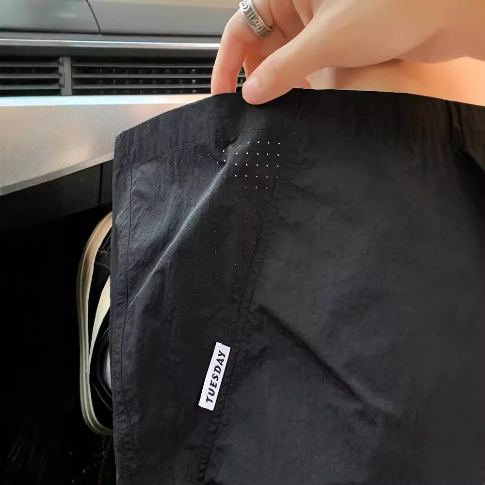 Mesh Ice Silk Quick-Dry Shorts