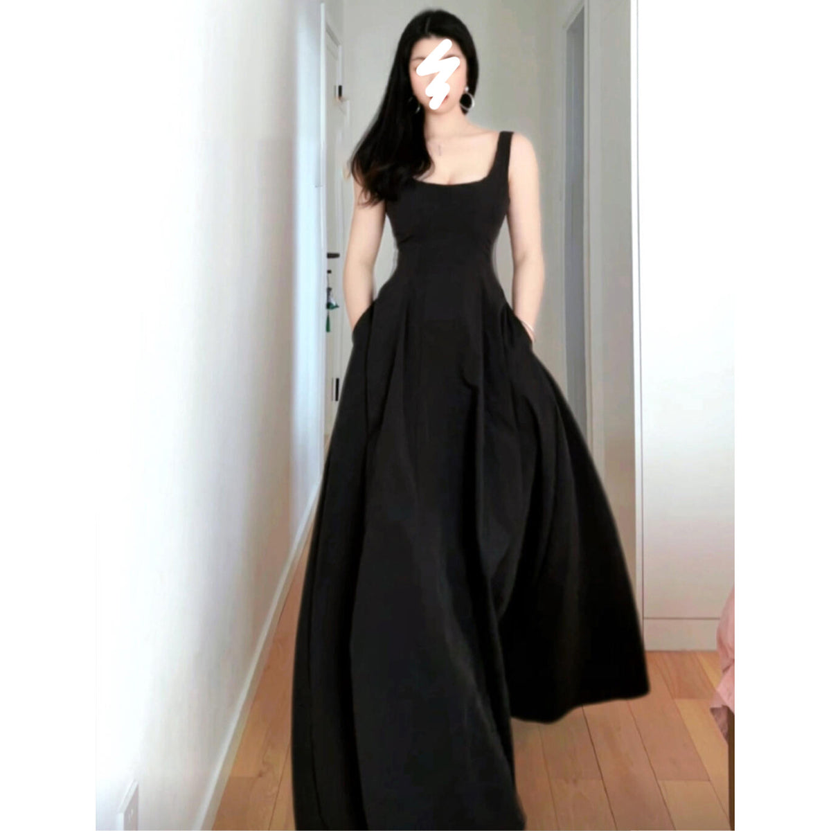 Pinched-Waist Sundress
