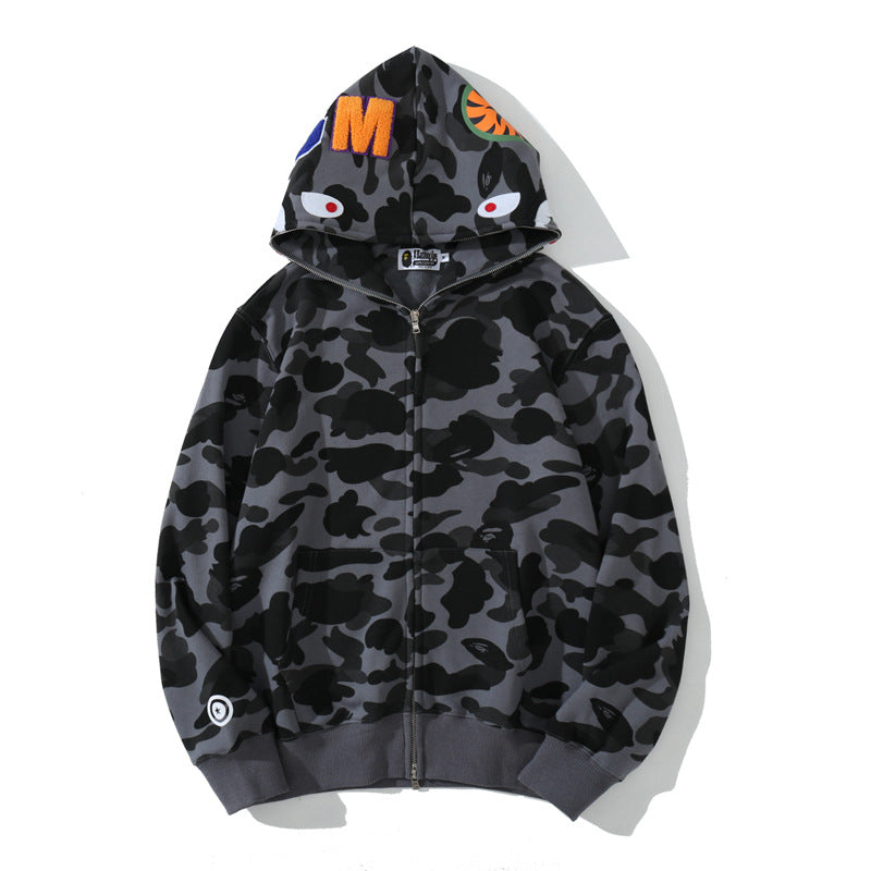 Bape Shark Camo Hoodie